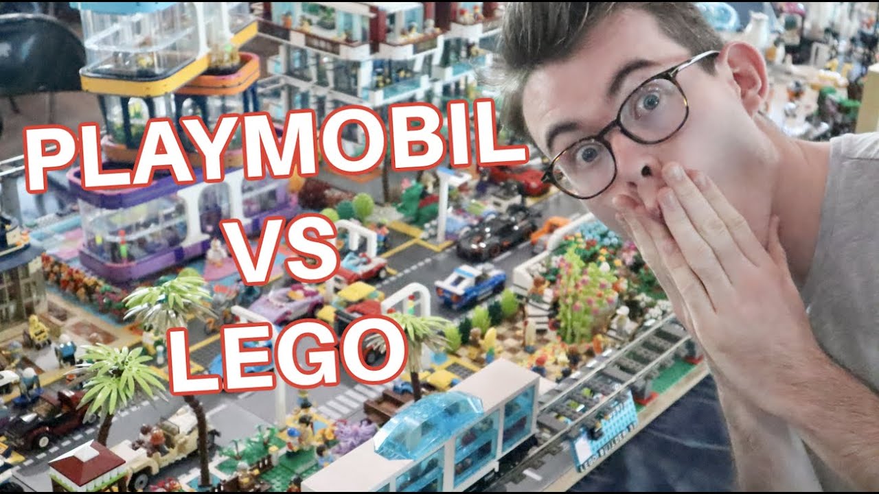 Exposition Playmobil VS Lego (harry potter, voiture, star wars, lego masters)