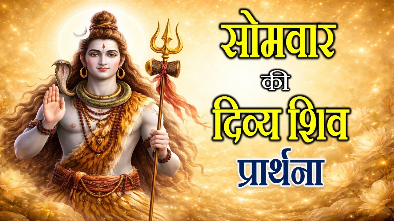 🔱 सोमवार की दिव्य शिव प्रार्थना | मनोकामना पूर्ण करने वाली प्रार्थना | ॐ नमः शिवाय 🙏🌙