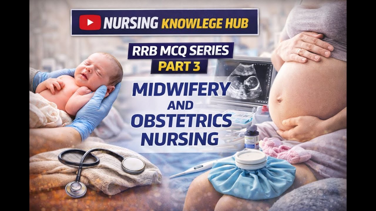 Rrb Midwifery And Gynaecology MCQ Question | Rrb MCQ Series Part 3