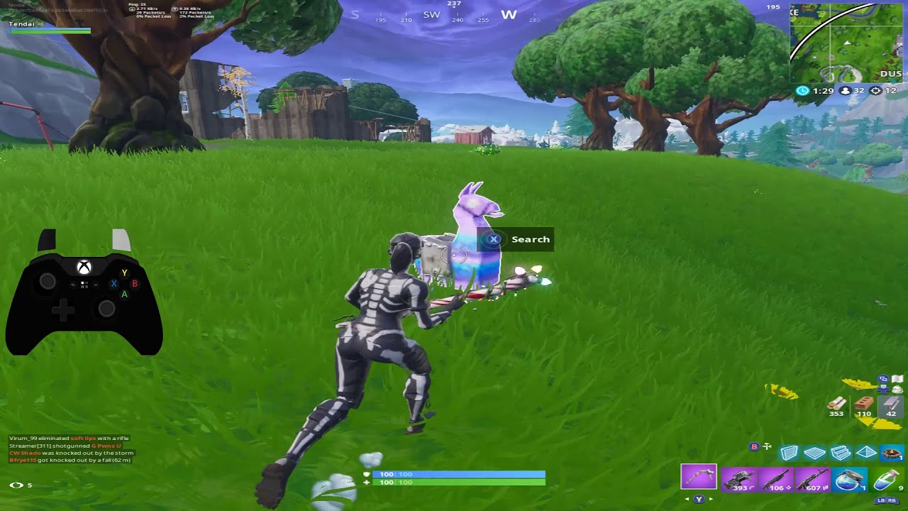 21 Kill Solo Vs Squads | Stretched Resolution | Fortnite Season 7