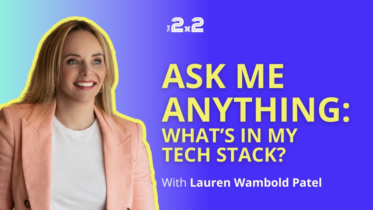 Ask Me Anything: What’s in My Tech Stack?