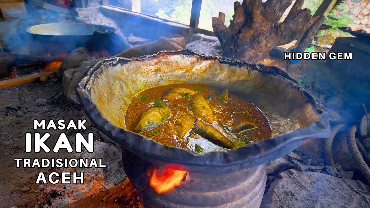 Smoky, Spicy, Spectacular: Proses Masak IKAN Tradisional Khas Aceh #ikan #gulaiikan