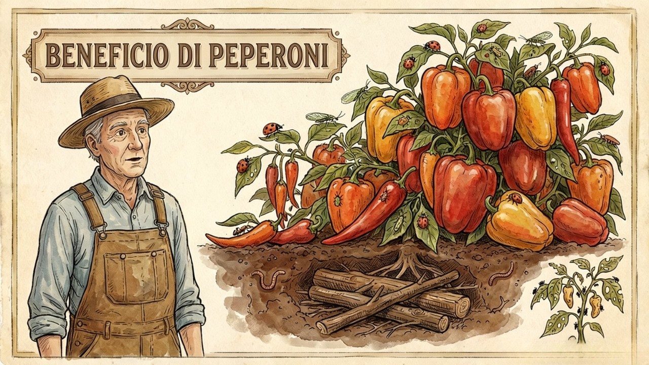 Non piantare mai peperoni senza questo — Raccolti giganti