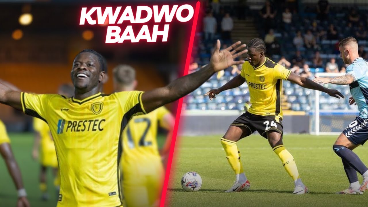 Kwadwo Baah - an impressive DRIBBLER.... GREAT talent. Goals, assists, skills.