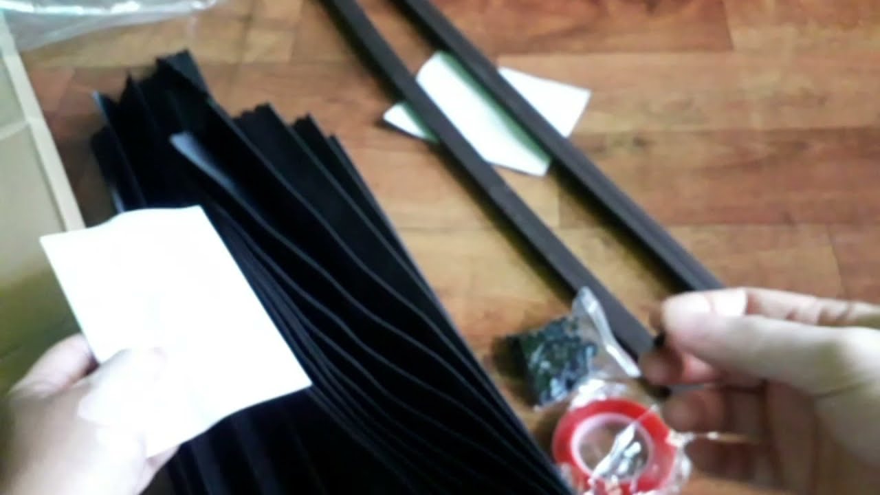 Unboxing Tirai Magnetic car window blinds Penutup Pelindung Jendela Mobil