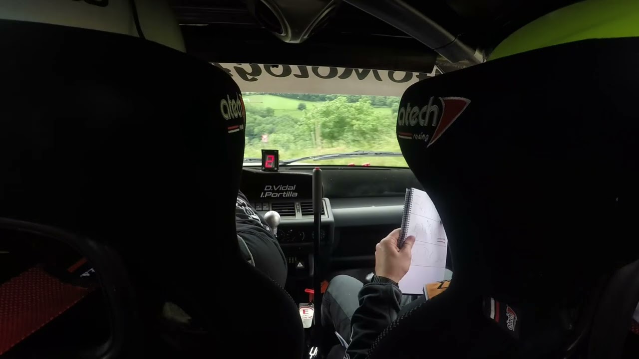 Rallysprint Virgen del Viso 2024- Onboard TC2 D.Vidal-I.Portilla - Renault Clio
