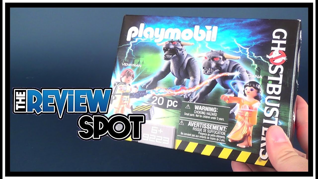 Toy Spot | Playmobil Ghostbusters Peter Venkman and Terror Dogs  (Set 9223)