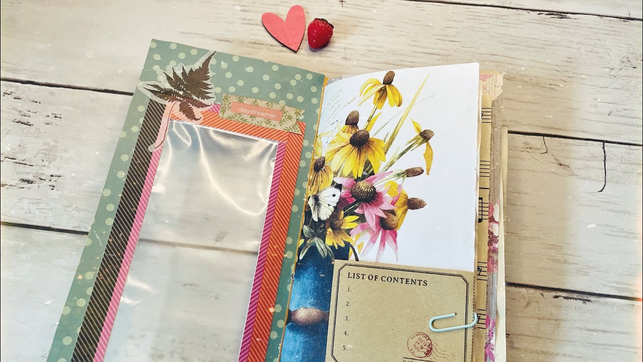 Slimline Journal Tutorial Using a Junk Mail Envelope