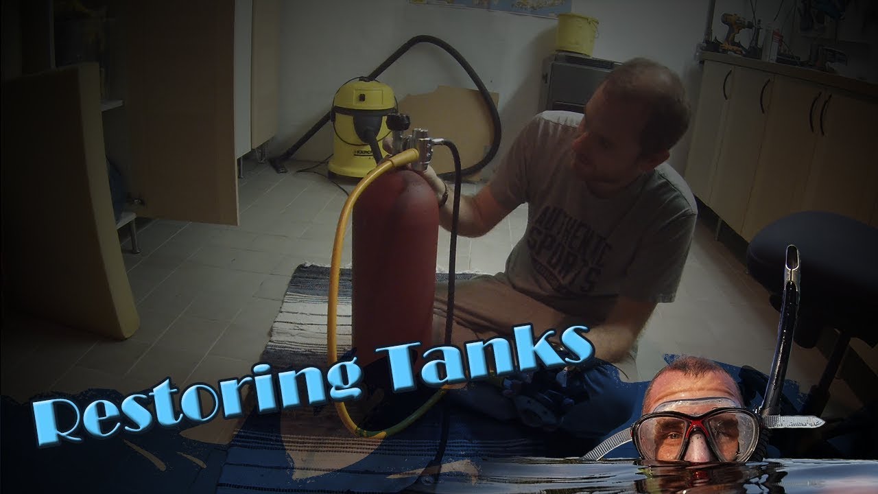 Restoring a scuba tank