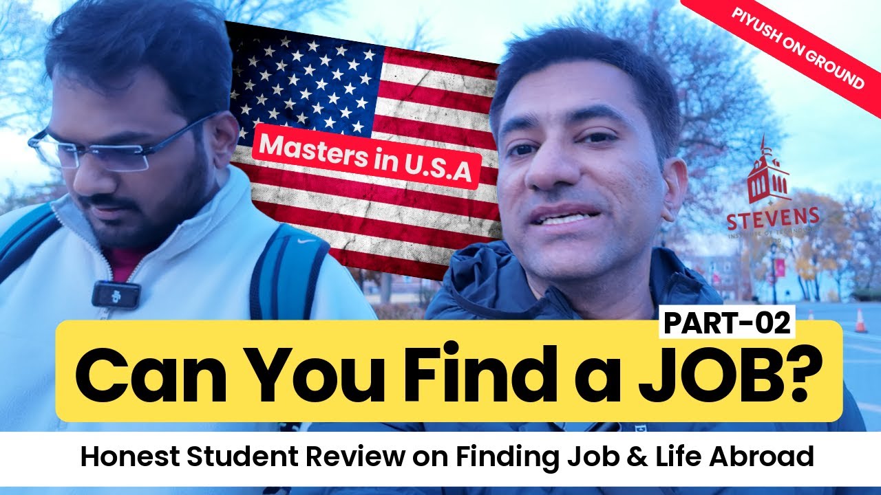 Stevens Campus Tour: Student Life, Jobs & Internships for International Students! Study Abroad| P2