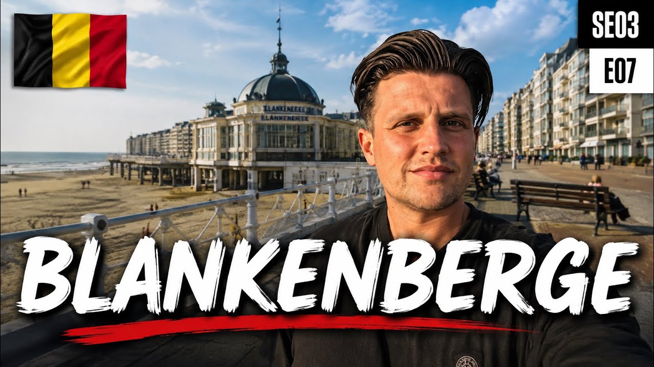 Explore the Most Popular Belgian Family Seaside Resort With Me | Blankenberge // Belgium Travel Vlog