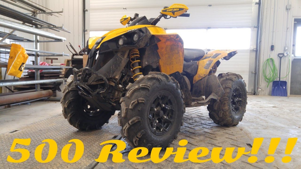 Review on Can Am Renegade 500!!!!