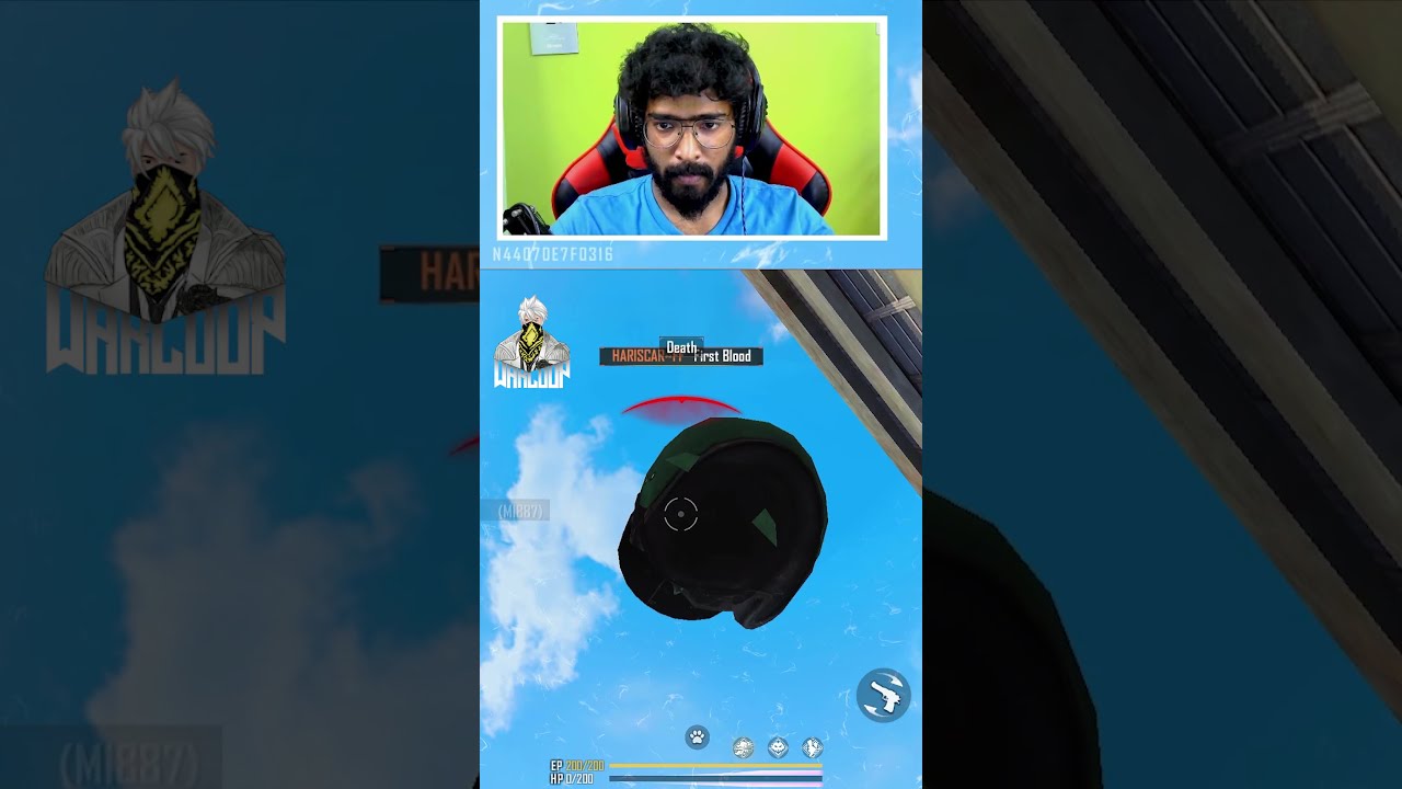 அட!!   💥 Hariscar vs Warloop | Best Highlights 🔥 #freefire #tamil #shorts