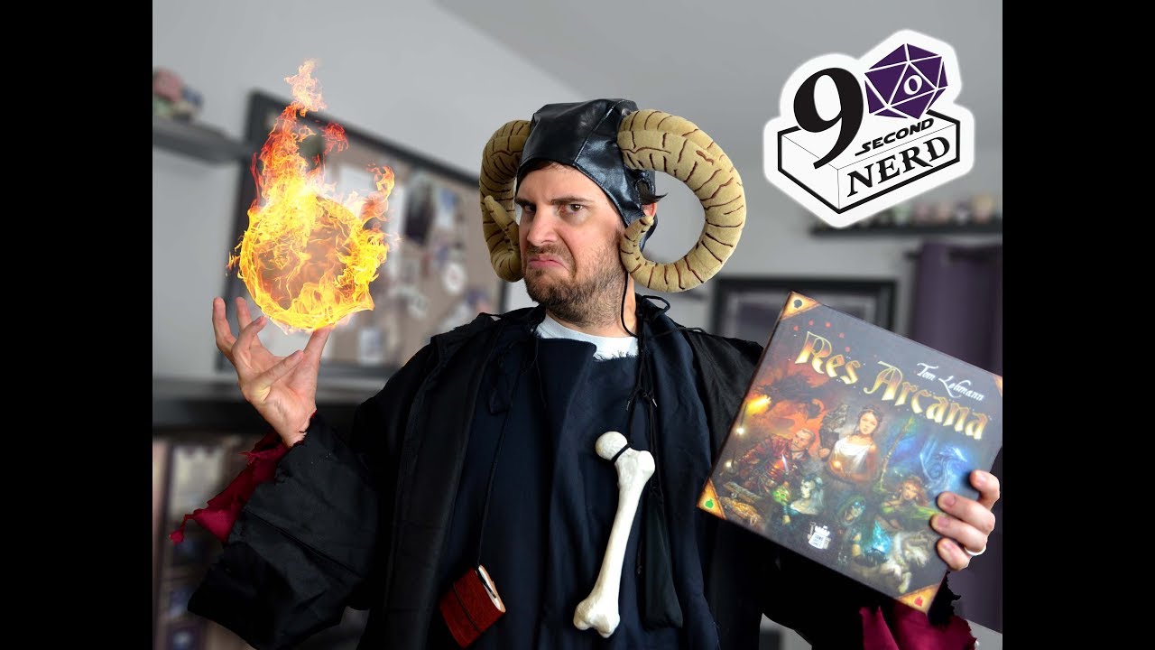 90 Second Nerd Board Game Review: Res Arcana
