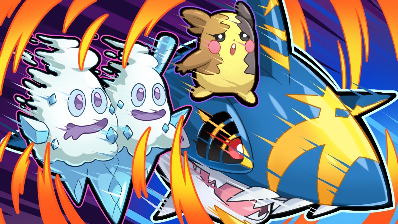 I tried a team with some WEIRD Pokemon...