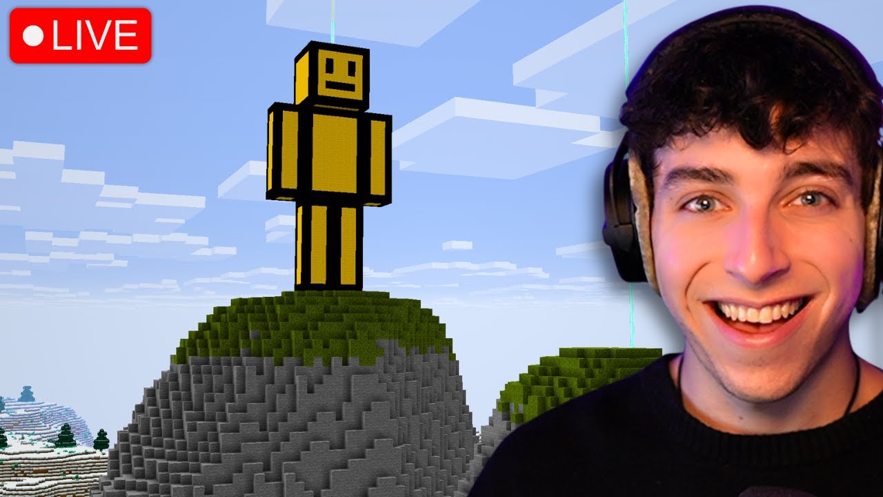 Building STATUES of players in the SumoSMP