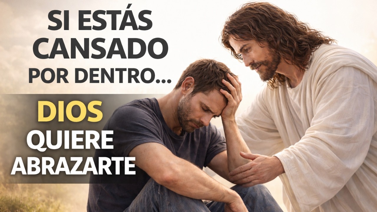 Te sientes cansado por dentro… escucha esto. #CansancioEmocional #DiosTeDaDescanso #MensajeDeDios
