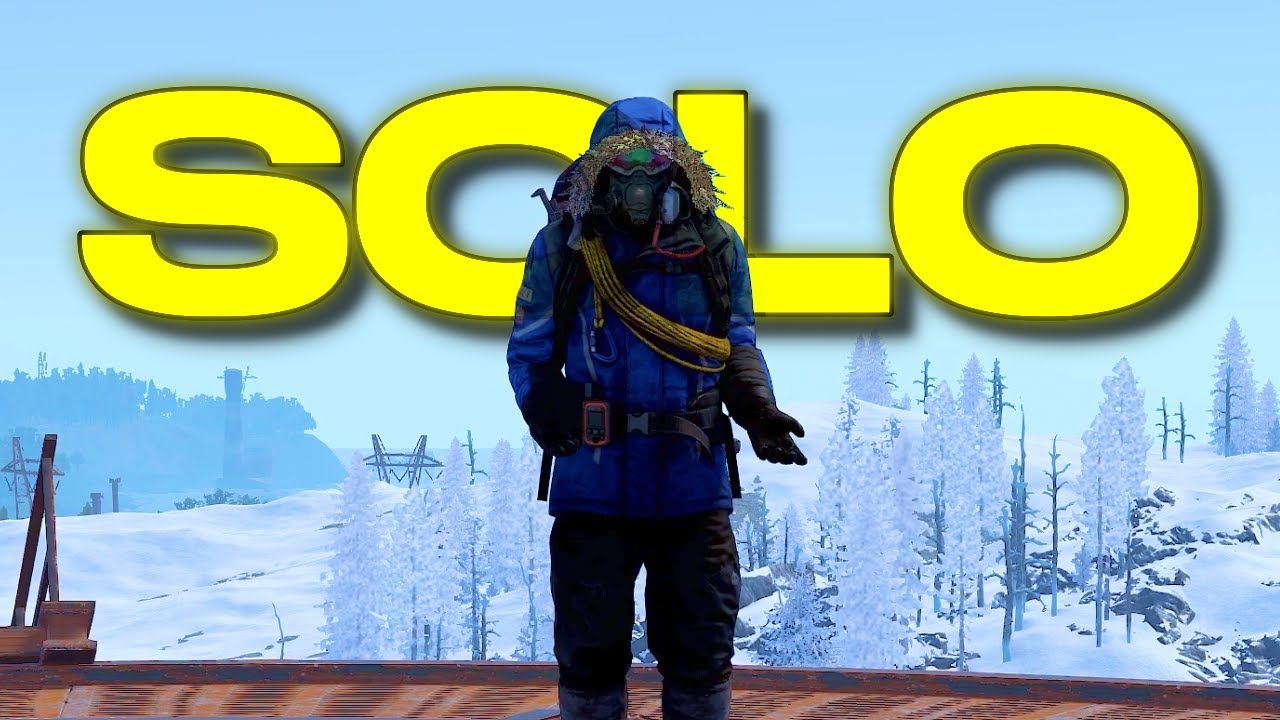 SOLO vs TUTTI! come SONO SOPRAVVISSUTO in un SERVER UFFICIALE | RUST ITA