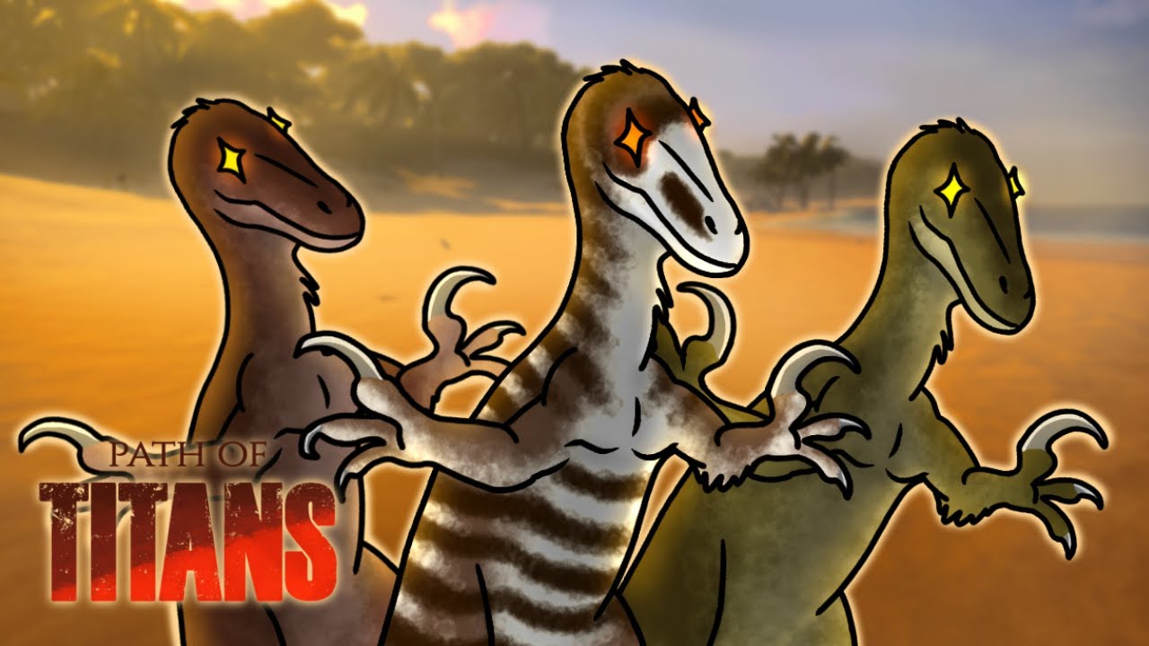 Tiny Megaraptor Looking for Dinos to Hug! - Australovenator Mod Gameplay | Path Of Titans
