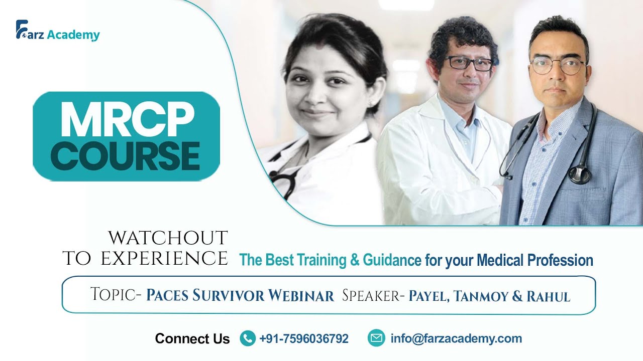MRCP PACES Survivor Webinar | Dr. Payel, Tanmoy & Rahul | 17 Jan 2026 | Full Video