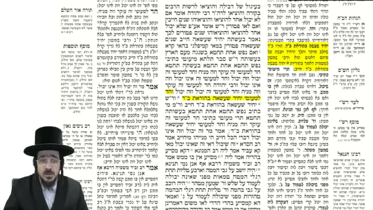 עמוד יומי מסכת שבת דף צג עמוד א באידיש