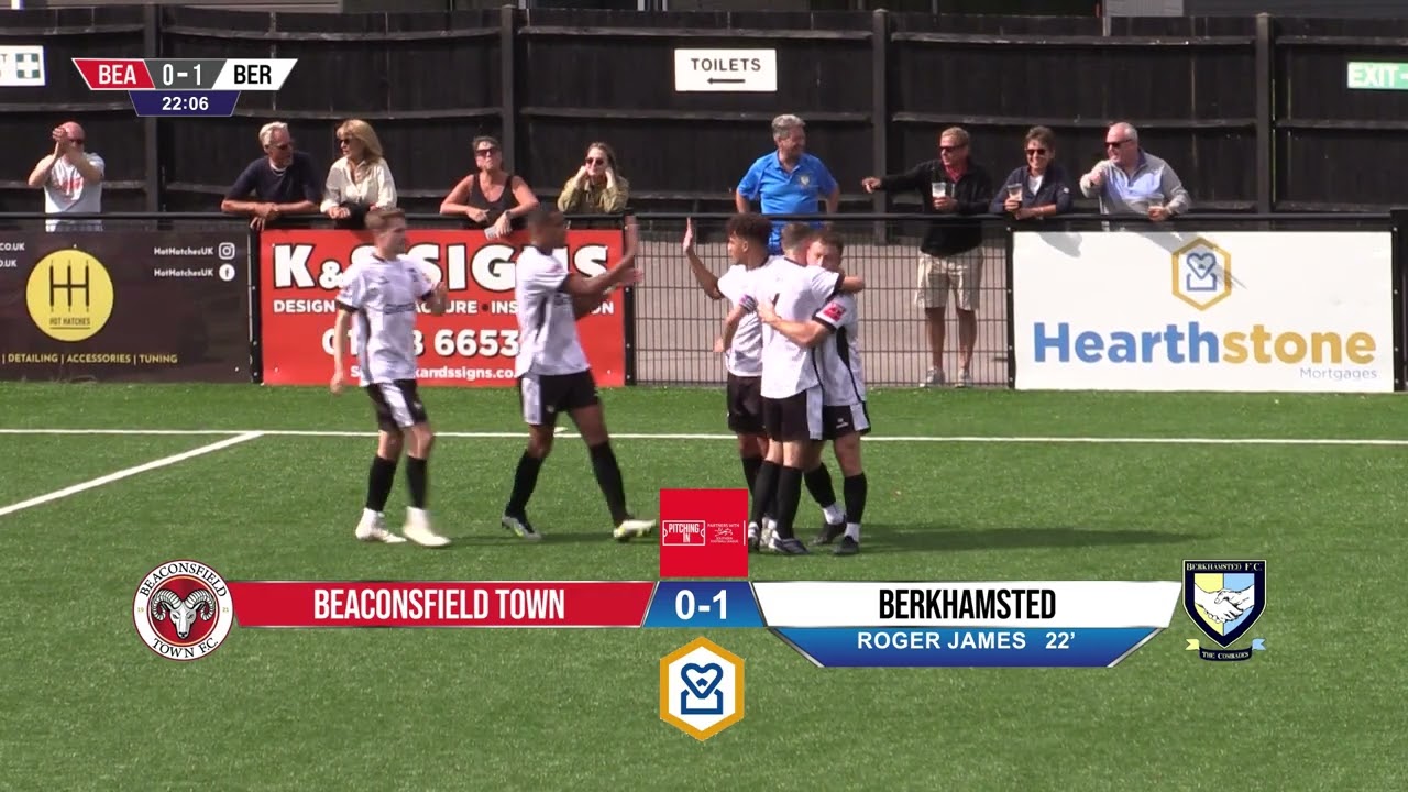 Beaconsfield Town 1-2 Berkhamstead | Match Highlights | 26th August 2024