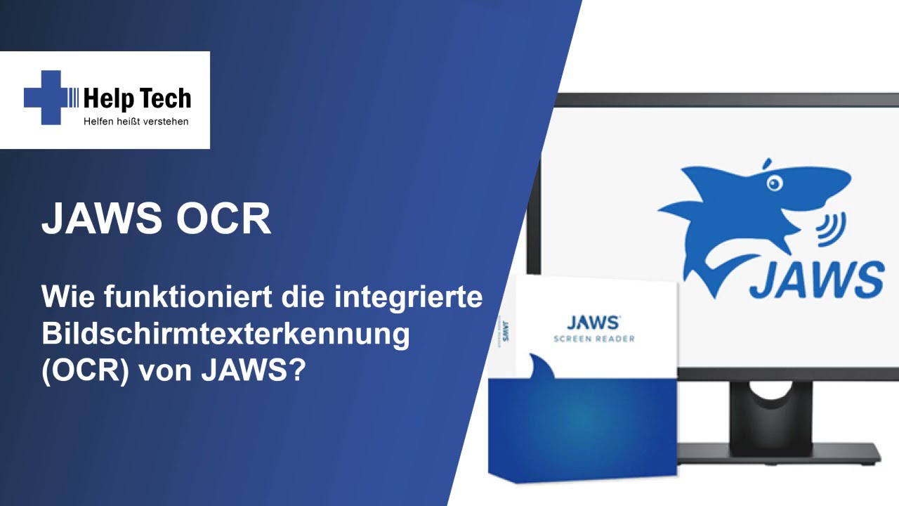 JAWS Tipp: So funktioniert die integrierte Bildschirmtexterkennung (OCR) in JAWS