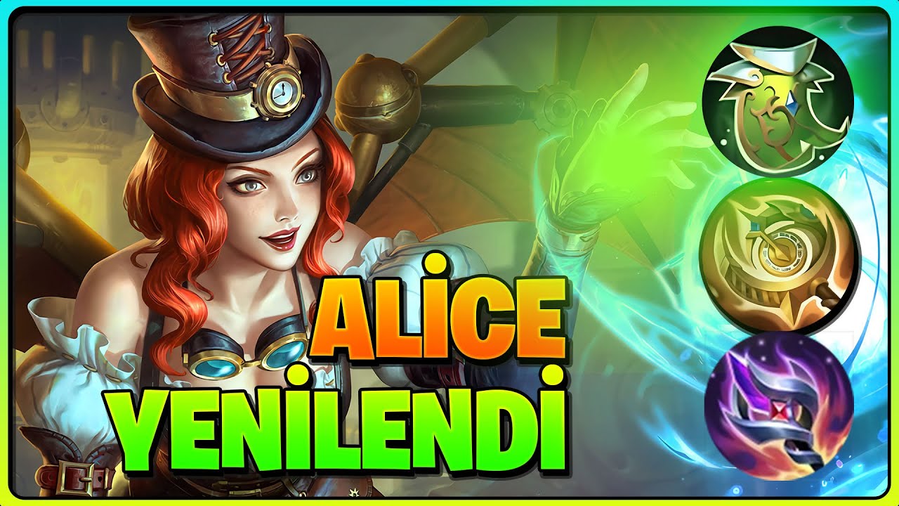 ALİCE YENİLENDİ! - BEN BEĞENDİM AMA KİMSE BEĞENMEMİŞ - Mobile Legends