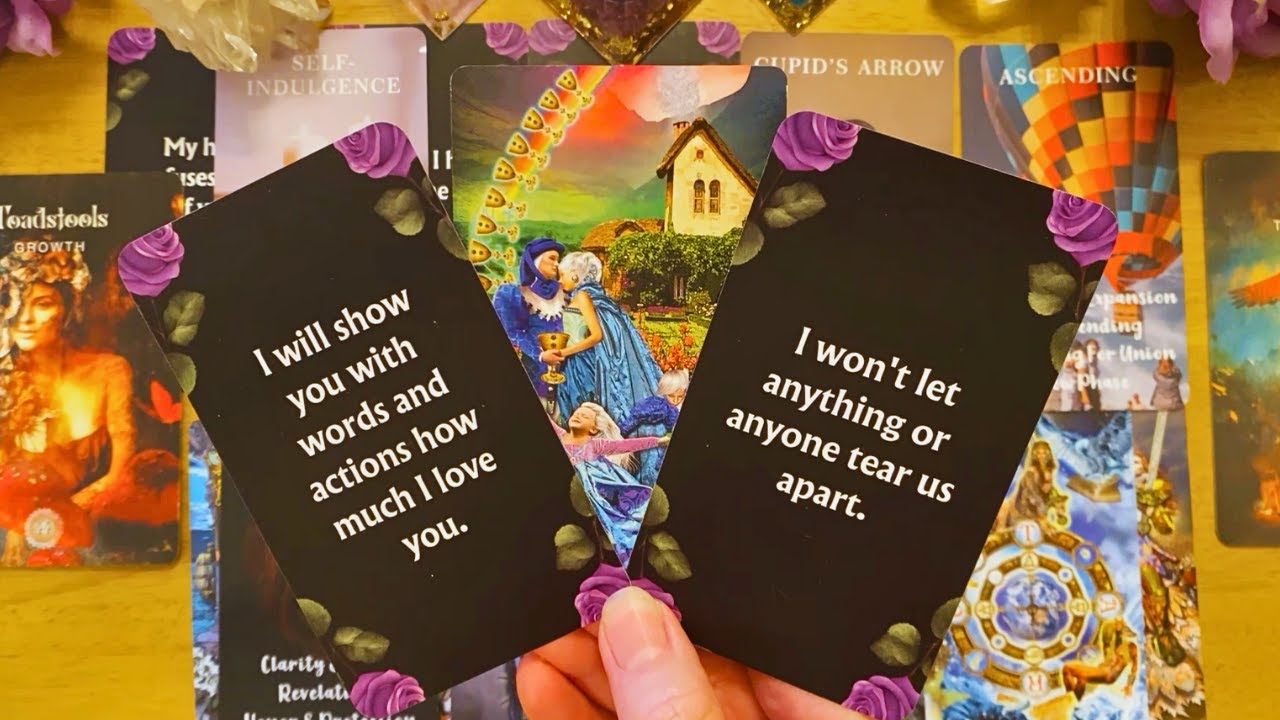I WANT TO SHOW YOU & TELL YOU 💜 HOW MUCH YOU MEAN TO ME 🌸  [Collective Tarot Reading] 💜