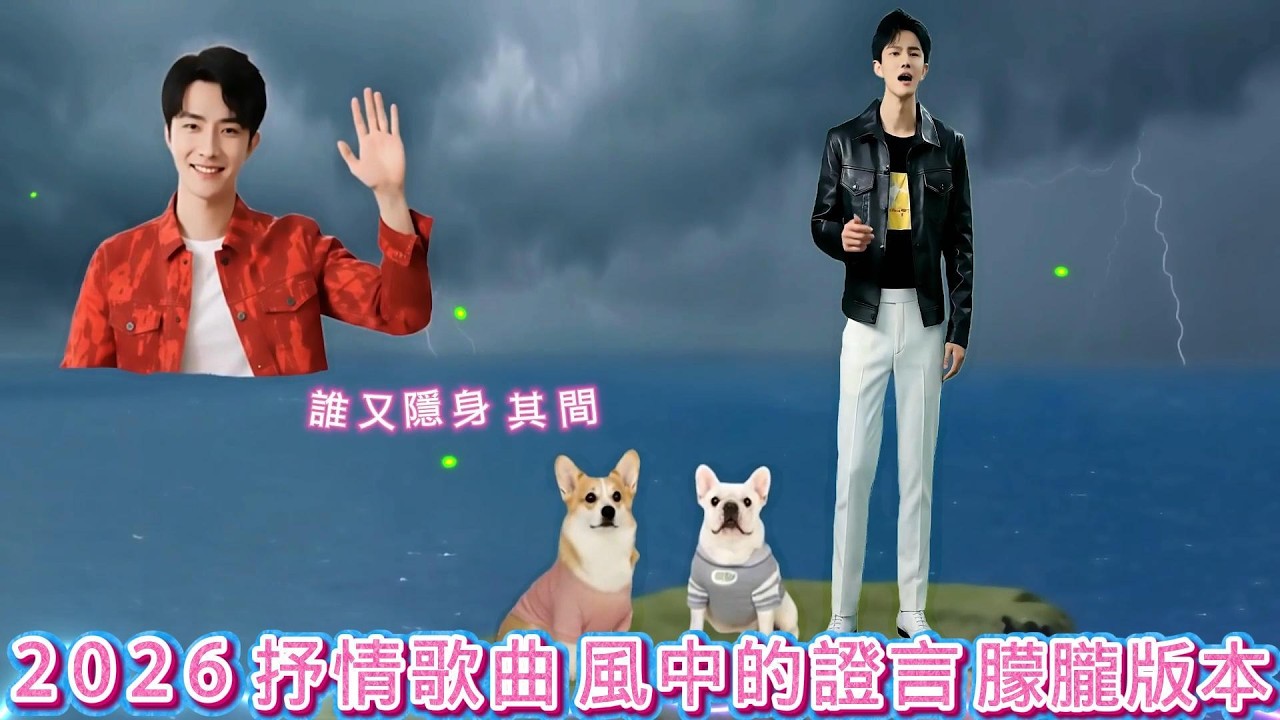 2026 于朦朧對嘴 🎶 中文抒情歌曲《風中的證言（朦朧版）》證言未被聽見，風卻沒有忘記