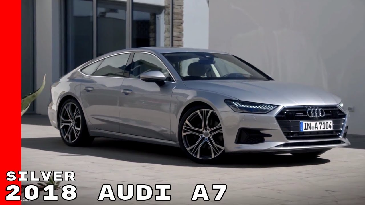 Silver 2018 Audi A7 Exterior, Interior & Drive