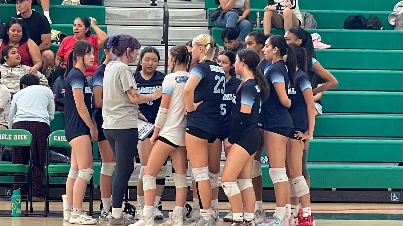 John Marshall High Varsity vs Eagle Rock Volleyball 9/15/25