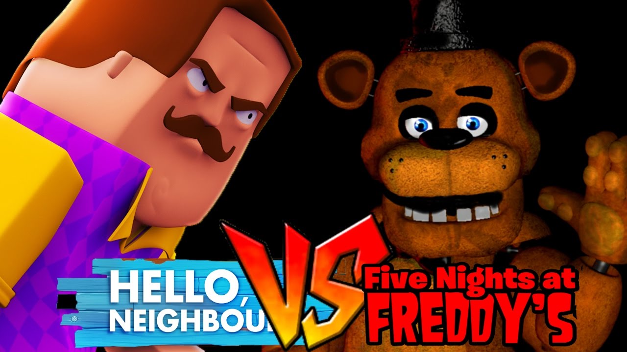 Minecraft - HELLO NEIGHBOUR VS FIVE NIGHTS AT FREDDY'S!