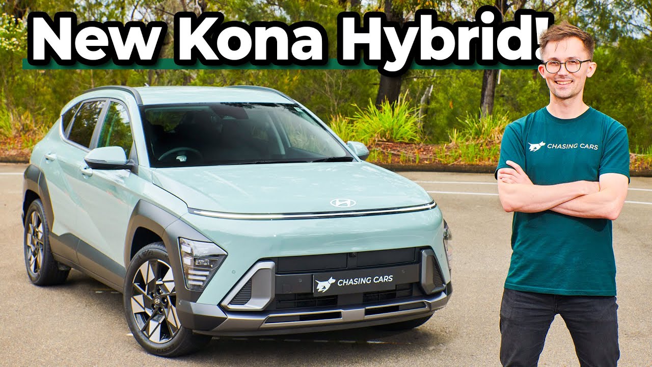 Лучший ли это новый гибридный компактный внедорожник? (Обзор Hyundai Kona Hybrid 2024)