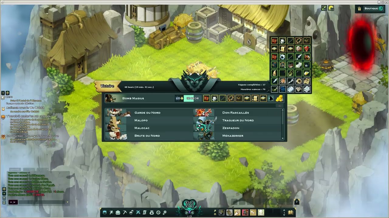 [Wakfu] Roublard solo en brèche Amakna.