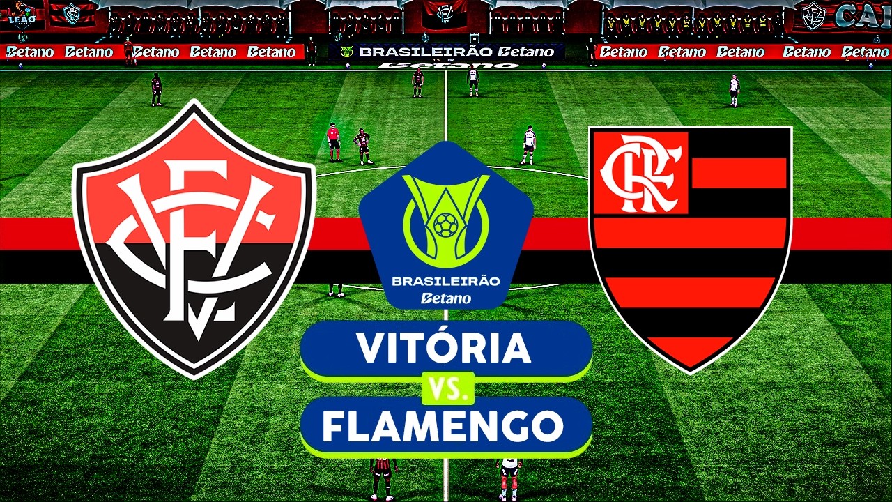 Vitória x Flamengo (10/02/2026) Brasileirão 2026 - eFootball 2026