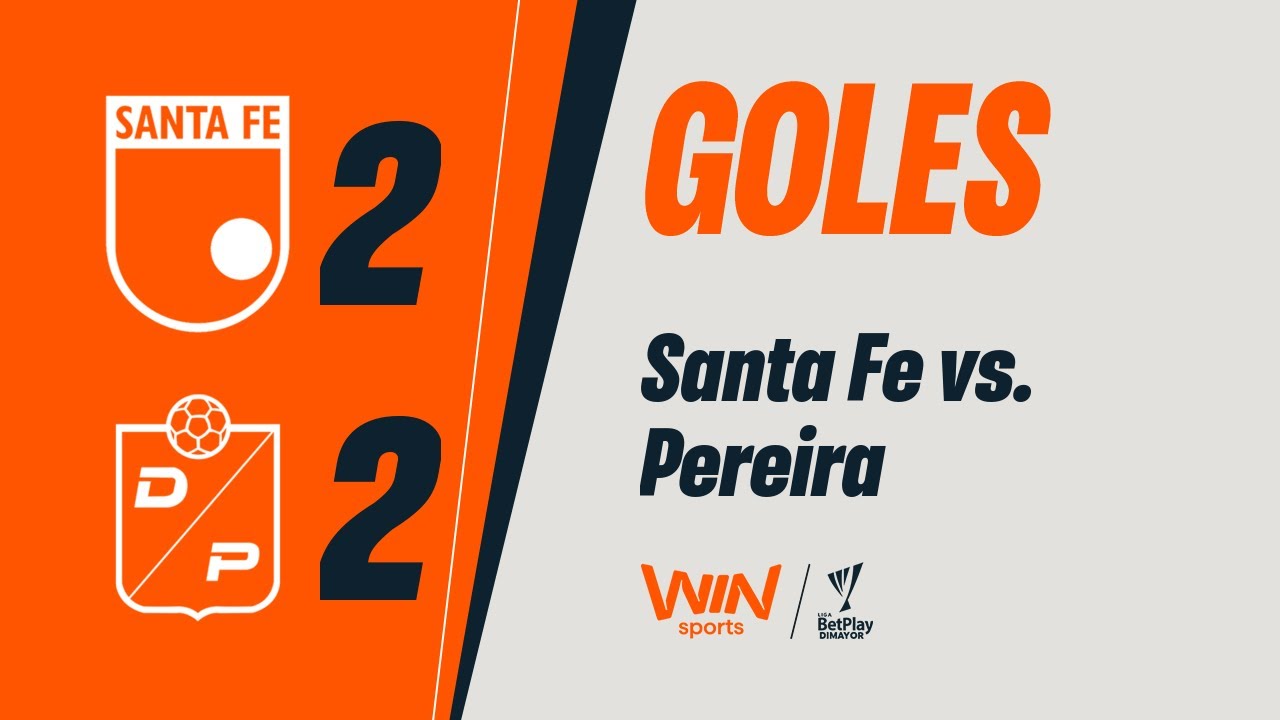 Santa Fe vs. Pereira (goles) | Liga BetPlay Dimayor 2026-1 | Fecha 3