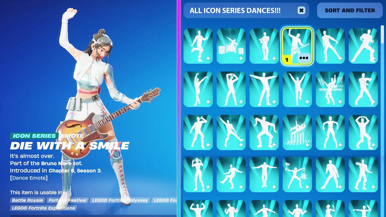 NEW Yoo-mi ALL ICON SERIES DANCES & EMOTES IN FORTNITE! Chapter 1 to Chapter 6