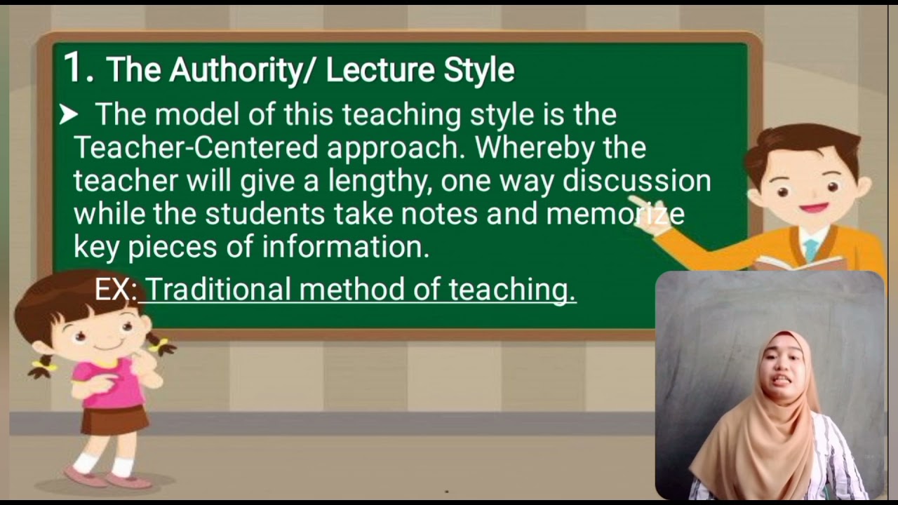 FIVE COMMON TEACHING STYLE