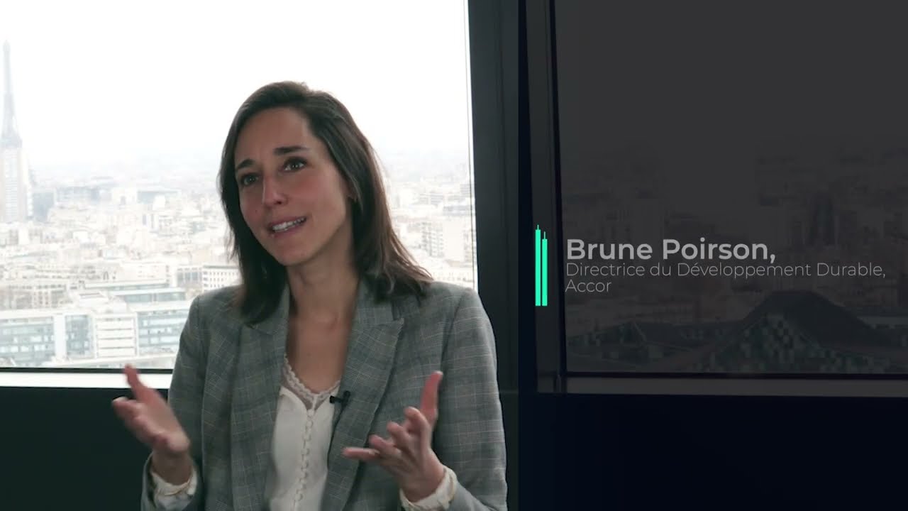 Les entreprises face au réchauffement climatique - Interview de Brune Poirson (Accor)