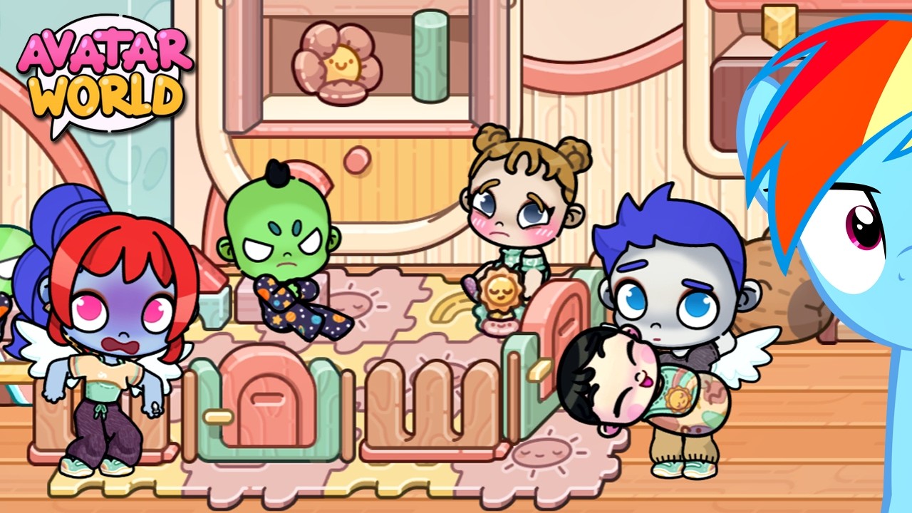 VIRAMOS BABÁS no BERÇÁRIO DA ESCOLA (Avatar World) #LuliRarity