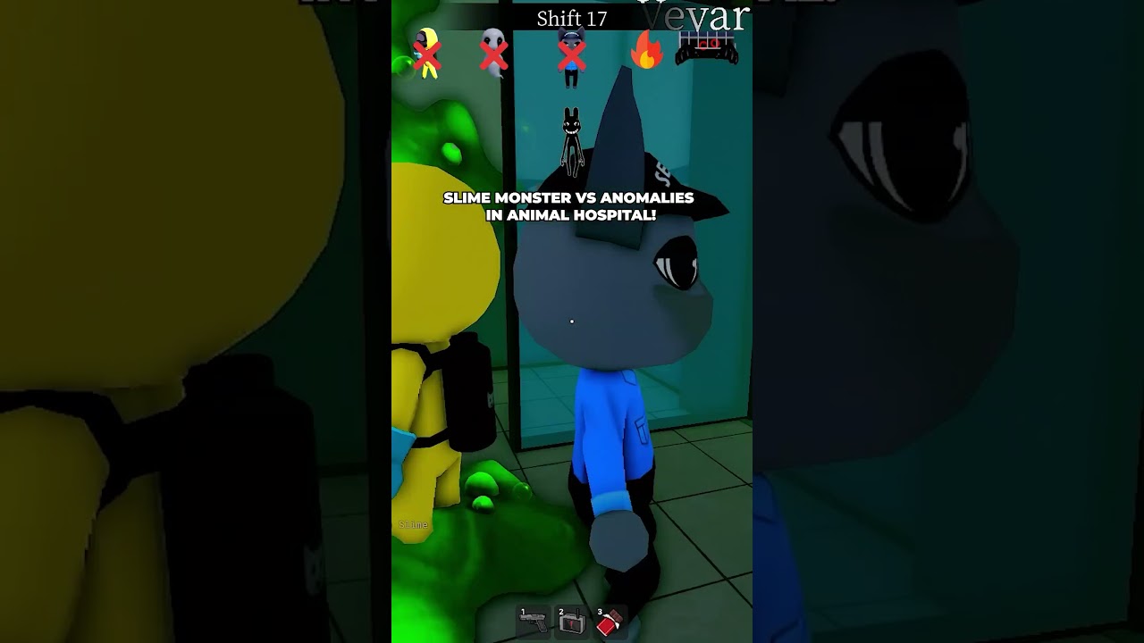 SLIME MONSTER VS ANOMALIES IN ANIMAL HOSPITAL!