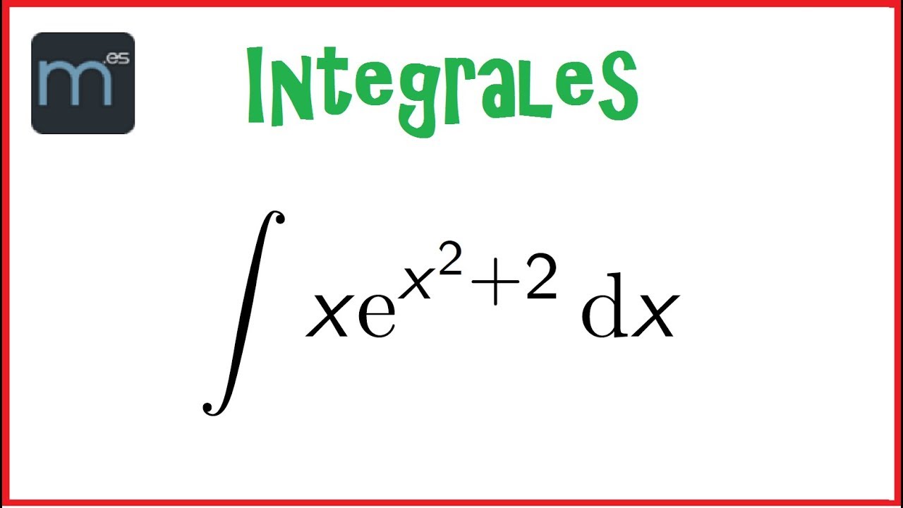 Integral de una exponencial