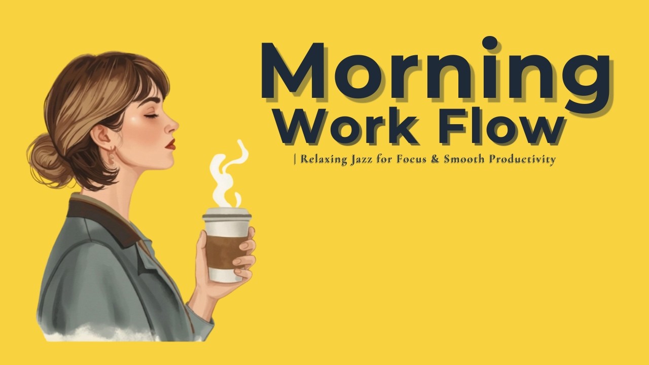 Morning Work Flow ☕ Relaxing Jazz for Focus & Smooth Productivity
