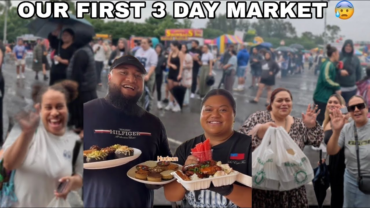 BACK IN SYDNEY & OUR FIRST 3 DAY MARKET 😰