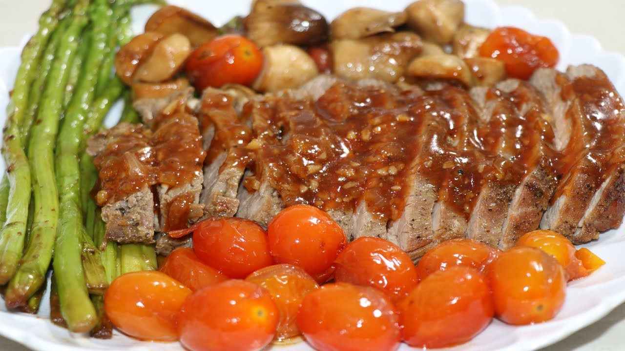 ស្តេកសាច់គោឆ្ងាញ់មែន - Beef Steak / Chhen Touch \