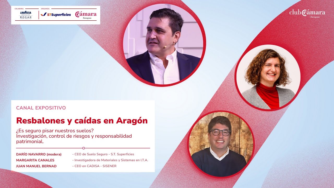 CANAL EXPOSITIVO Resbalones y caídas en Aragón, ¿Es seguro pisar nuestros suelos?