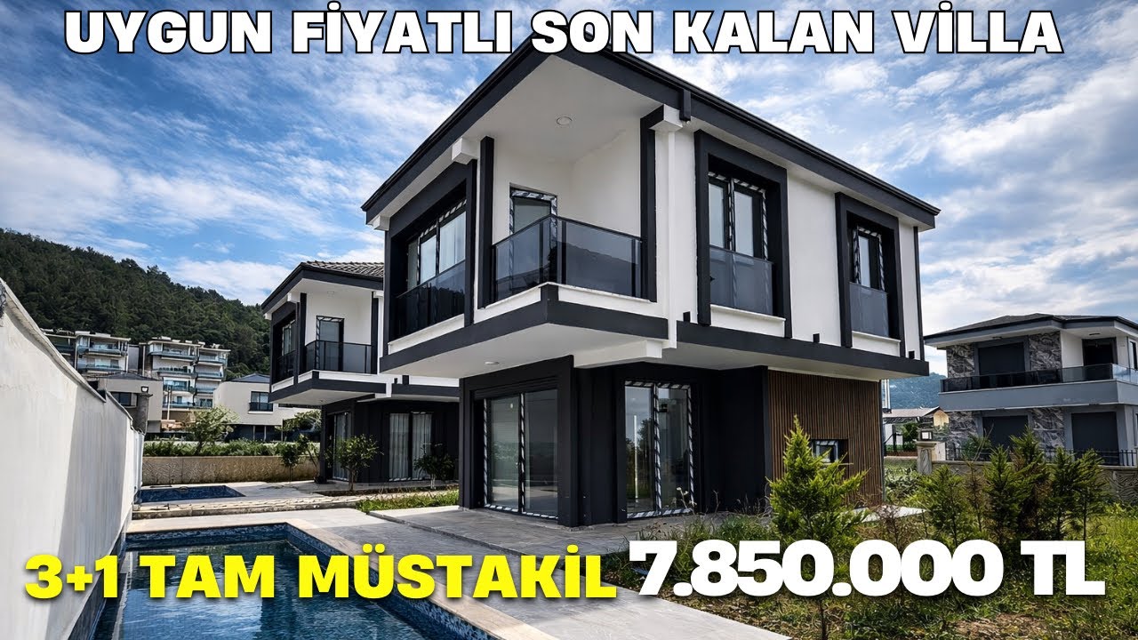 Didim Akbük Havuzlu Ferah Bahçe Kelepir Fiyat Müstakil Villa