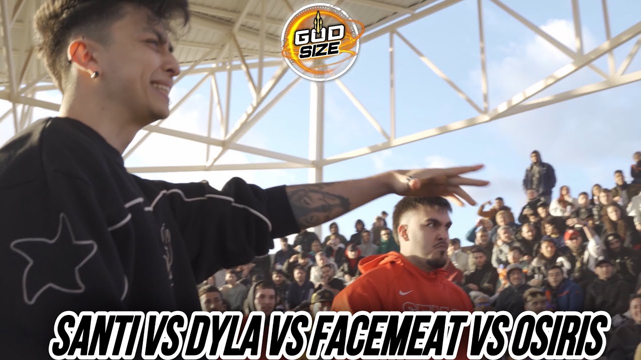 SANTI vs DYLA vs FACEMEAT vs OSIRIS | 32avos | GODSIZE NACIONAL 2024