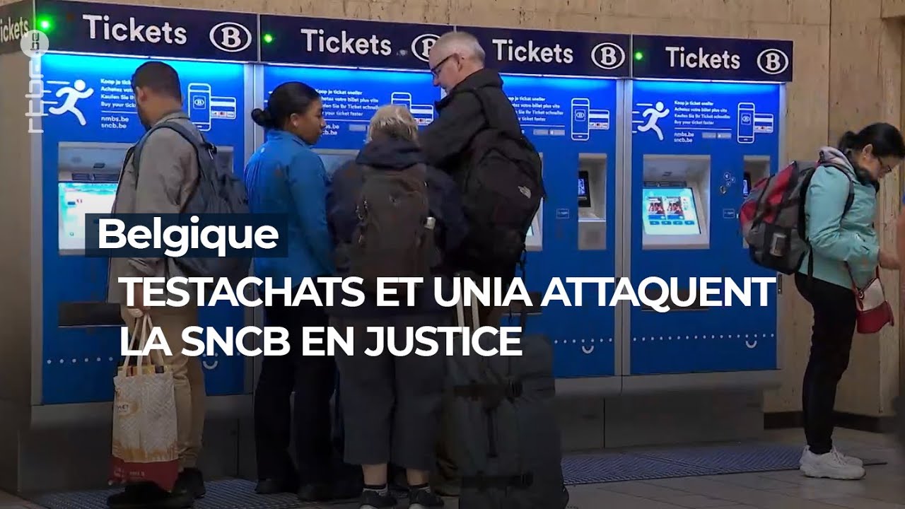 Testachats et Unia attaquent la SNCB en justice - RTBF Info